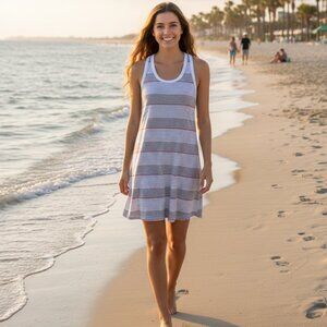 ⭐ Sundry striped tunic tank dress size 1